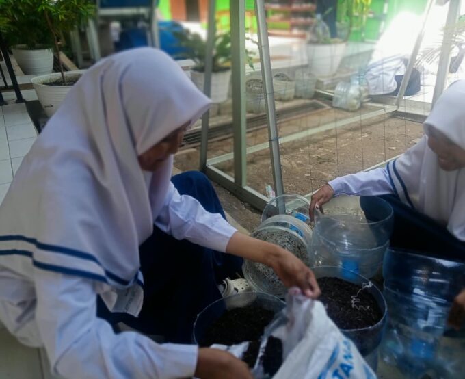 Hidroponik dan Aquaponik Proyek Pembelajaran Kelas IX berbasis Pelestarian Lingkungan